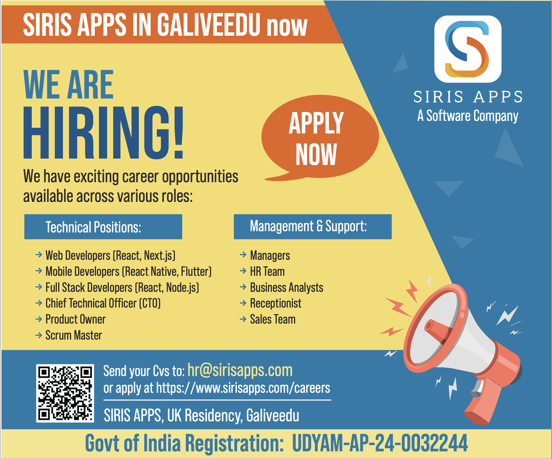 Hiring Young Talent