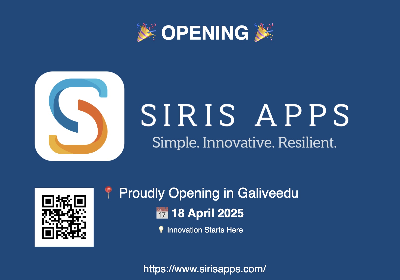 SIRIS APPS Office Opening in Galiveedu